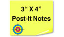 Post-it Note Pads 3 X 4" 