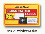 removable adhesive labels