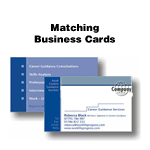 Custom offset printed business cards