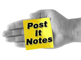 personalized sticky notes
