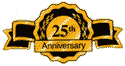 25th anniversary labels