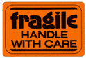 Fragile Handle With Care Stock Labels