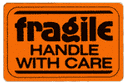 Fragile Handle With Care Stock Labels