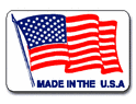 Made in USA White labels