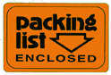 Packing List Enclosed Stock Labels